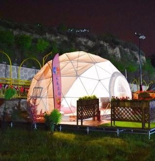 龙河镇浪漫球形帐篷